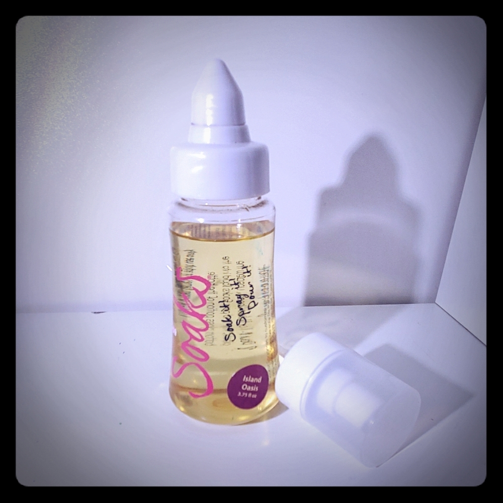 Pink zebra island oasis soak